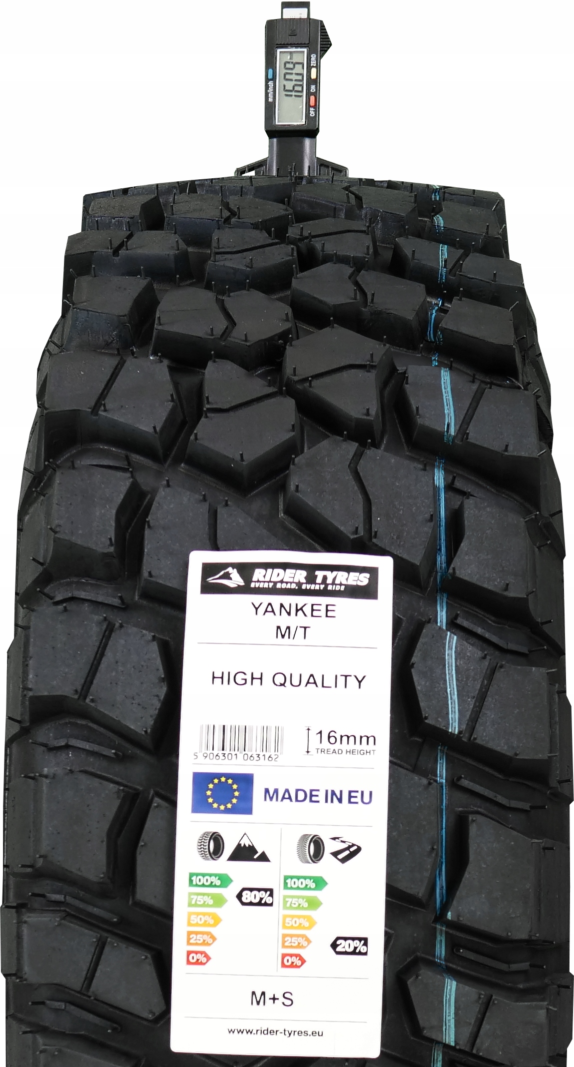 1x PNEUMATIKA PNEUMATIKA 4X4 OFFROAD MT M/T 245/65R17 111T Rider YANKEE Šírka pneumatiky 245 mm