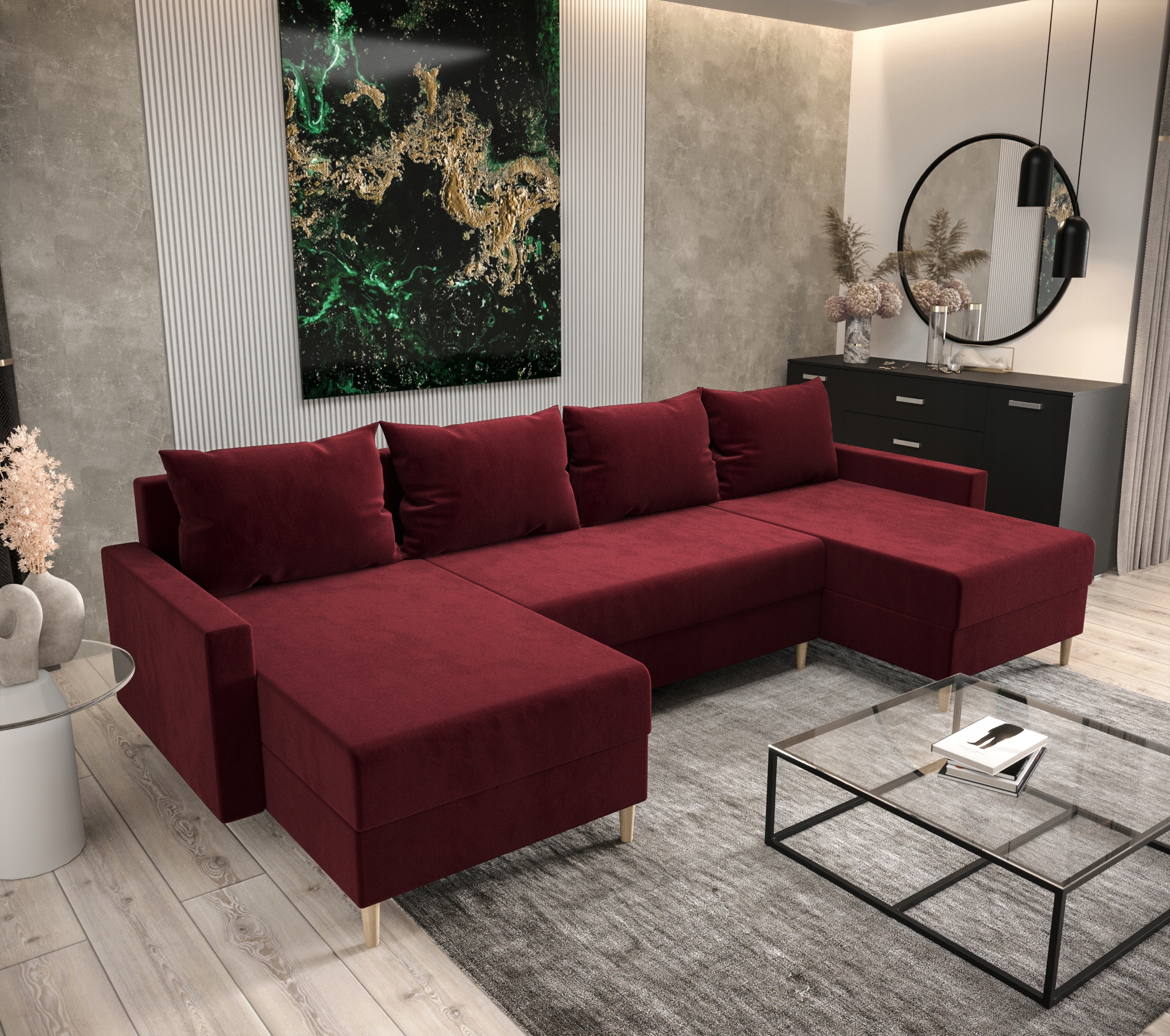 ROGÓWKA kształt U 290CM MOLI 09 AUTOMAT BORDOWA