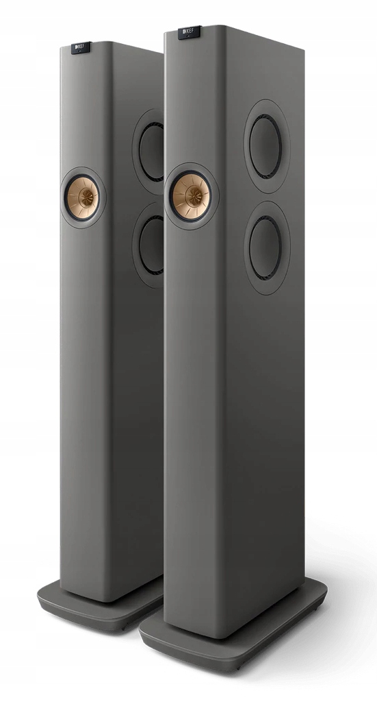 Kef LS60 Wireless (Szary Titanium Grey) para