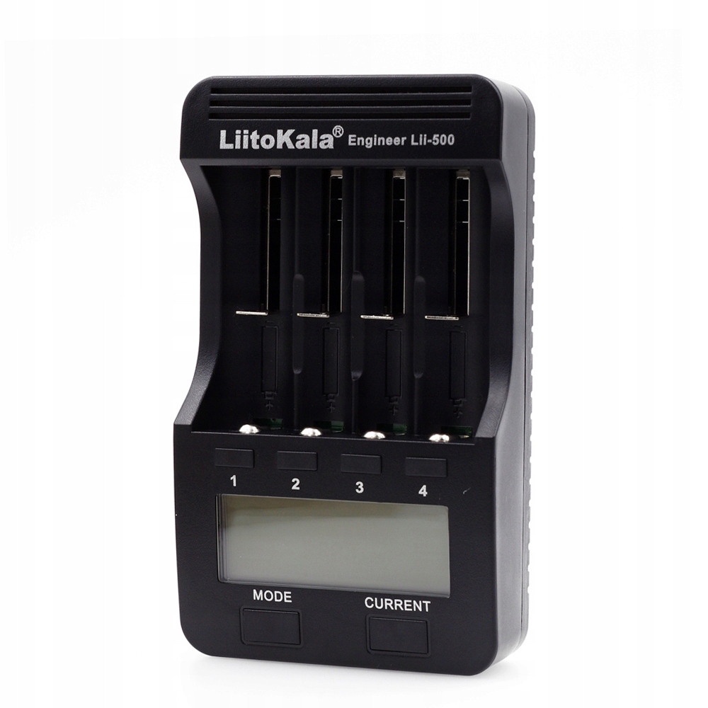 Nabíječka Baterií, 4 Automaty Pro 3.7V Li-ion A 1.2V Ni-mh