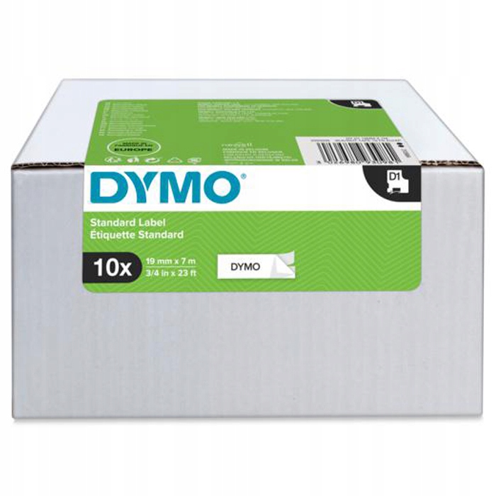 Dymo 10 x originální páska D1 45803 19 mm x 7 m