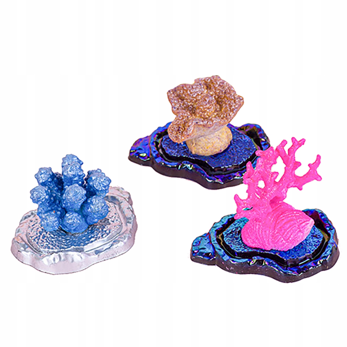 3x MAGICZNA RAFA KORALOWA ROSNĄCA W WODZIE SENSORYCZNA ROŚLINA DO ZABAWY