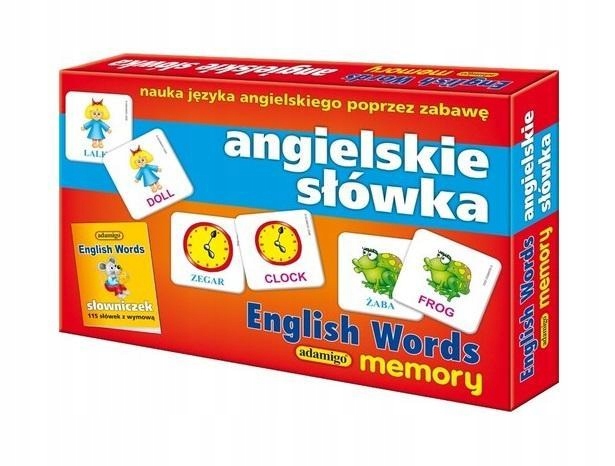 Memory Angielskie Słówka, Adamigo