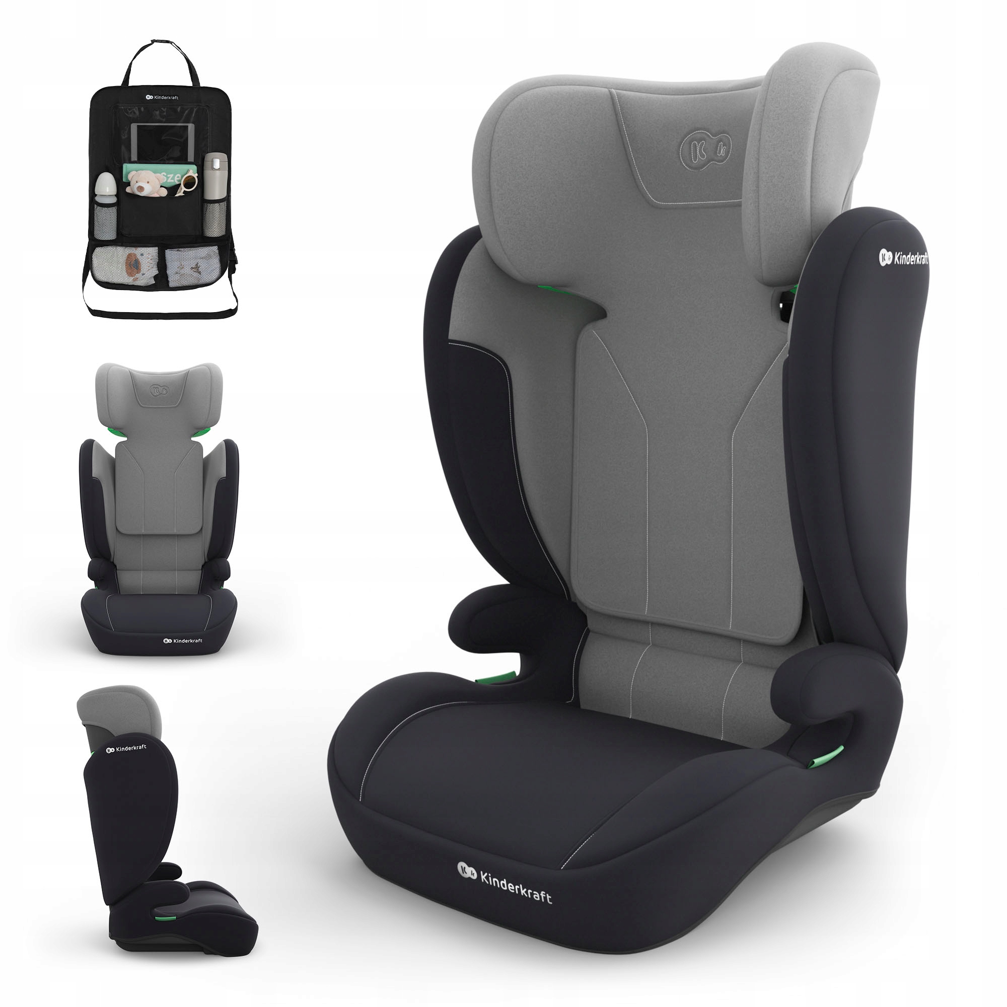 Fotelik samochodowy 100-150cm 15-36kg i-Size Kinderkraft I-spark 2 Plus