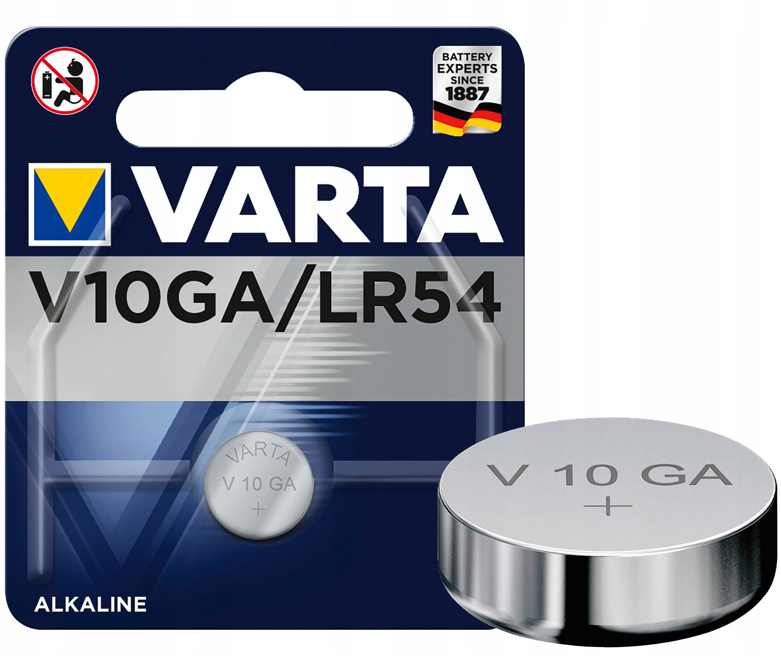 

Bateria guzikowa Varta V10GA LR54 AG10 L1131 189
