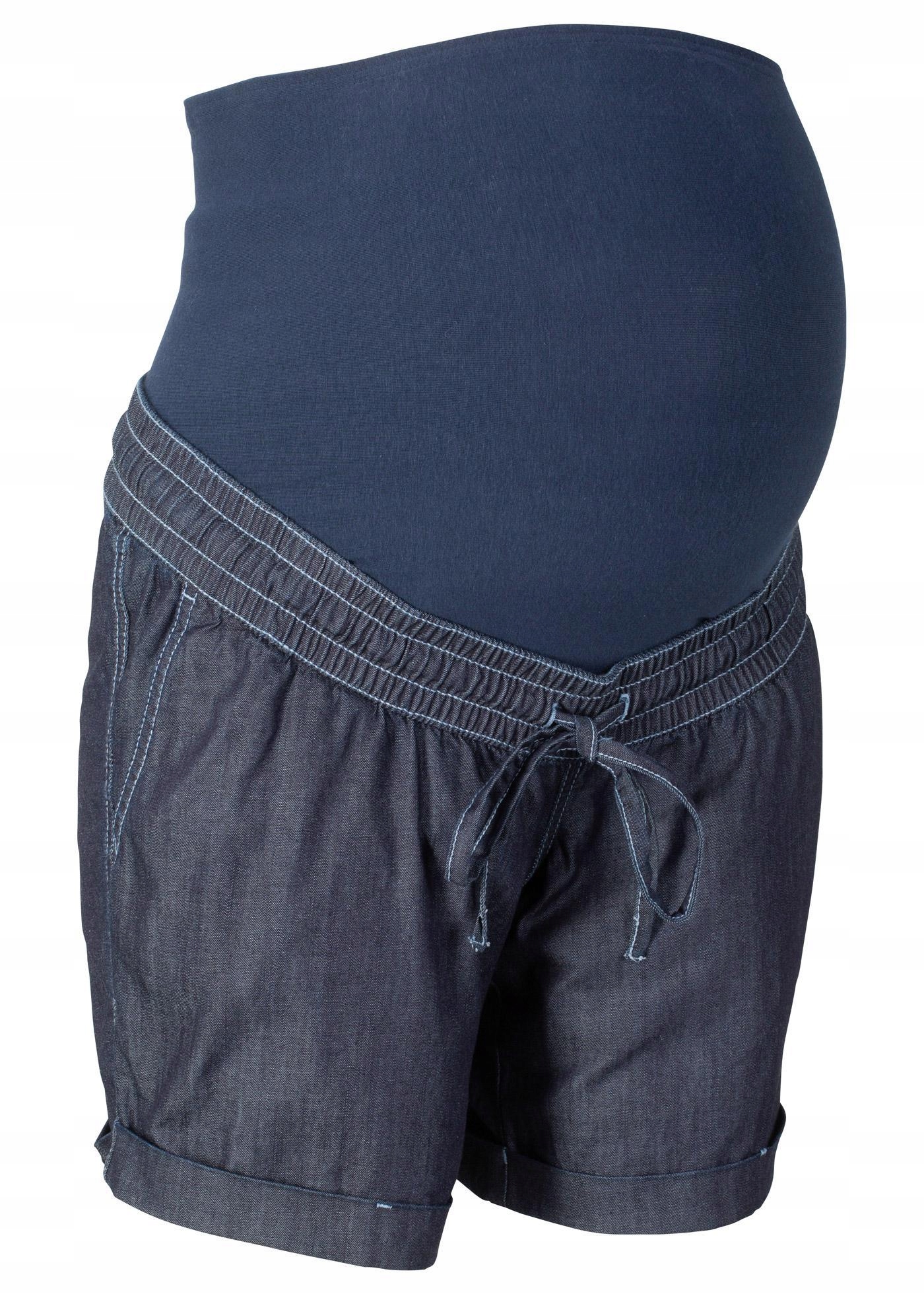 52 SPODENKI JEANSOWE CIĄŻOWE inv Rodzaj jeansowe