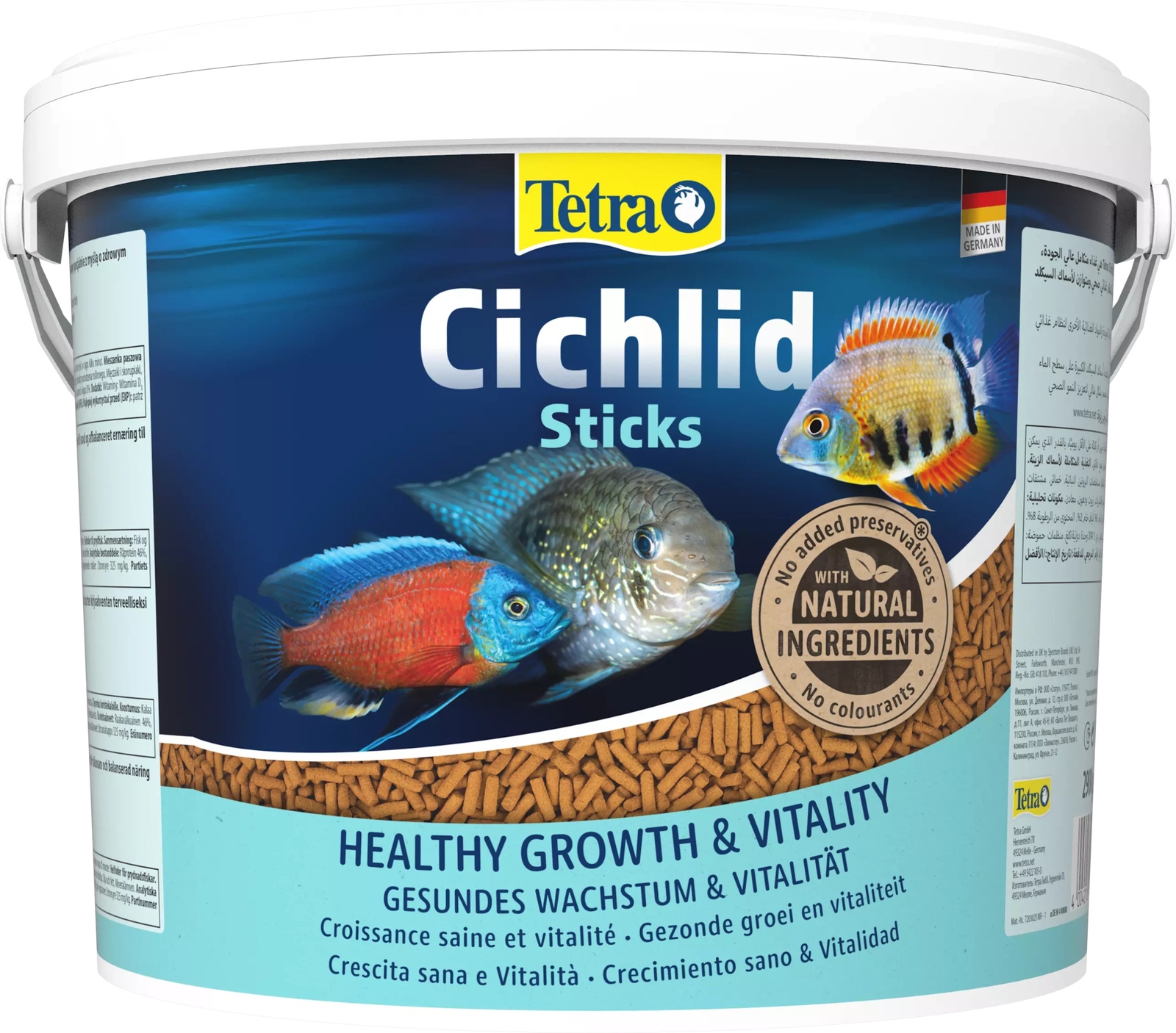 Levně Tetra Cichlid Sticks 10 l