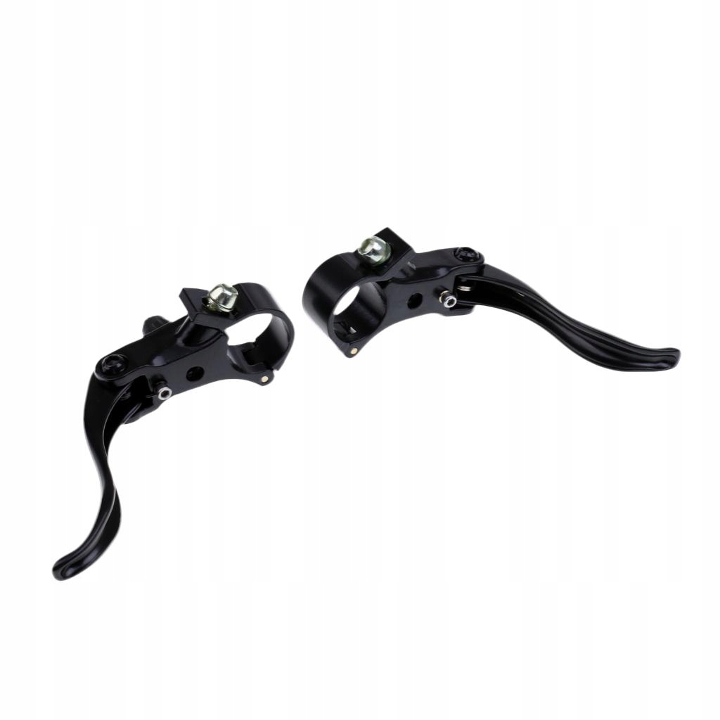 1 para dźwigni hamulca na kierownicę roweru ze stopu aluminium Rower czarny