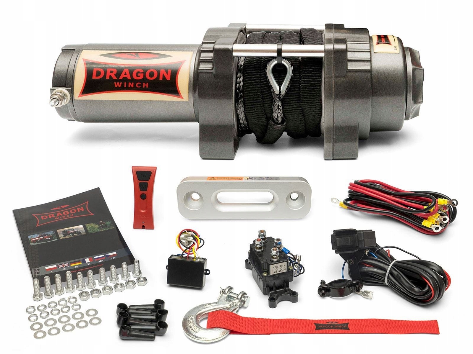 Navijak DWH3500HDsynt Dragon Winch Highlander syntetický DWH3500HDsynt