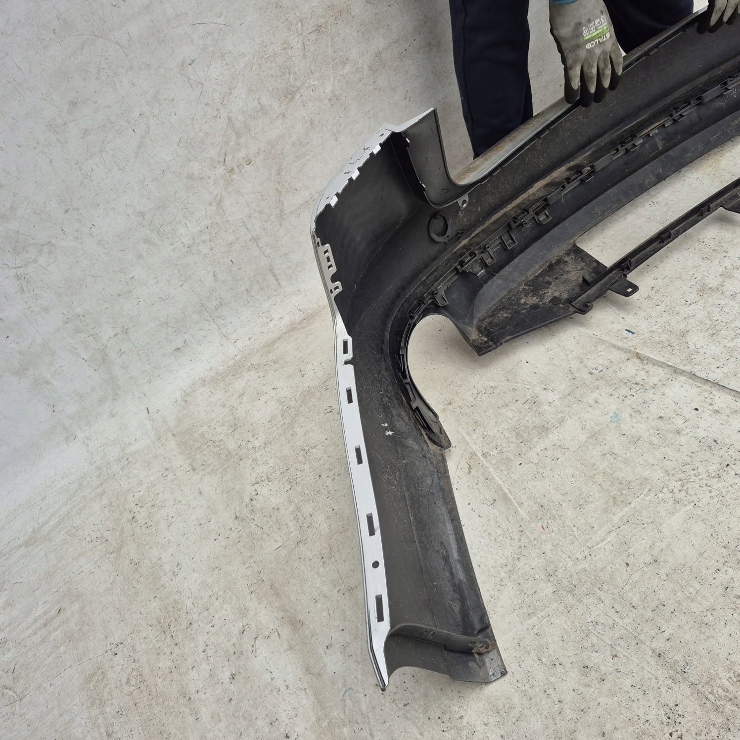 AUDI A6 C7 4G KOMBI 11-14 bumper rear part rear