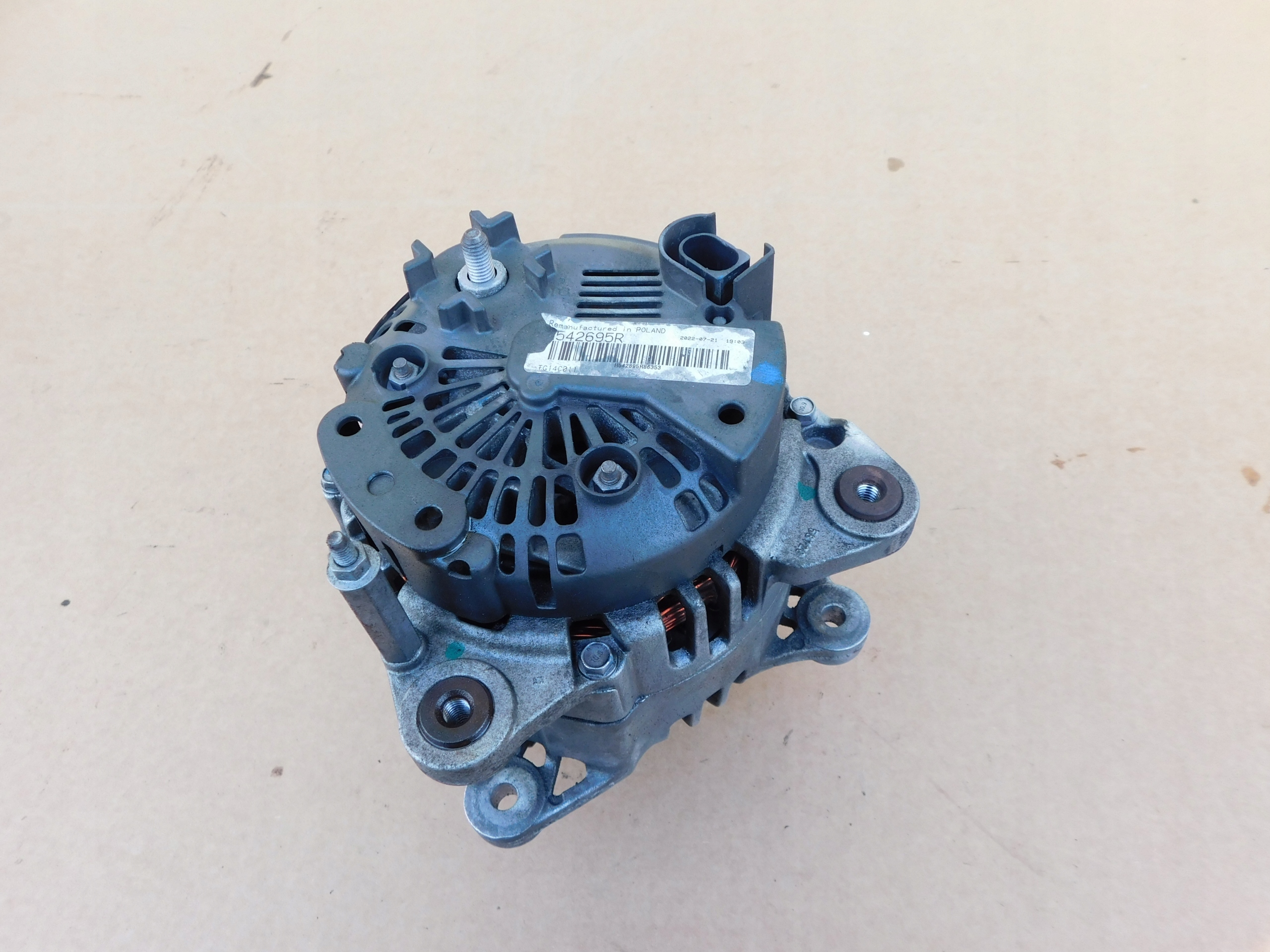 VW Crafter 2.0 alternator Valeo BARDZO DOBRY 542695R
