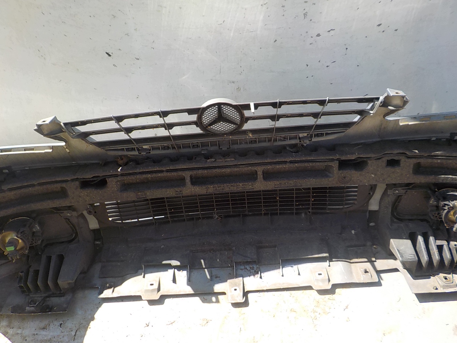 601 MERCEDES-BENZ KLASA A (W169) bumper front front