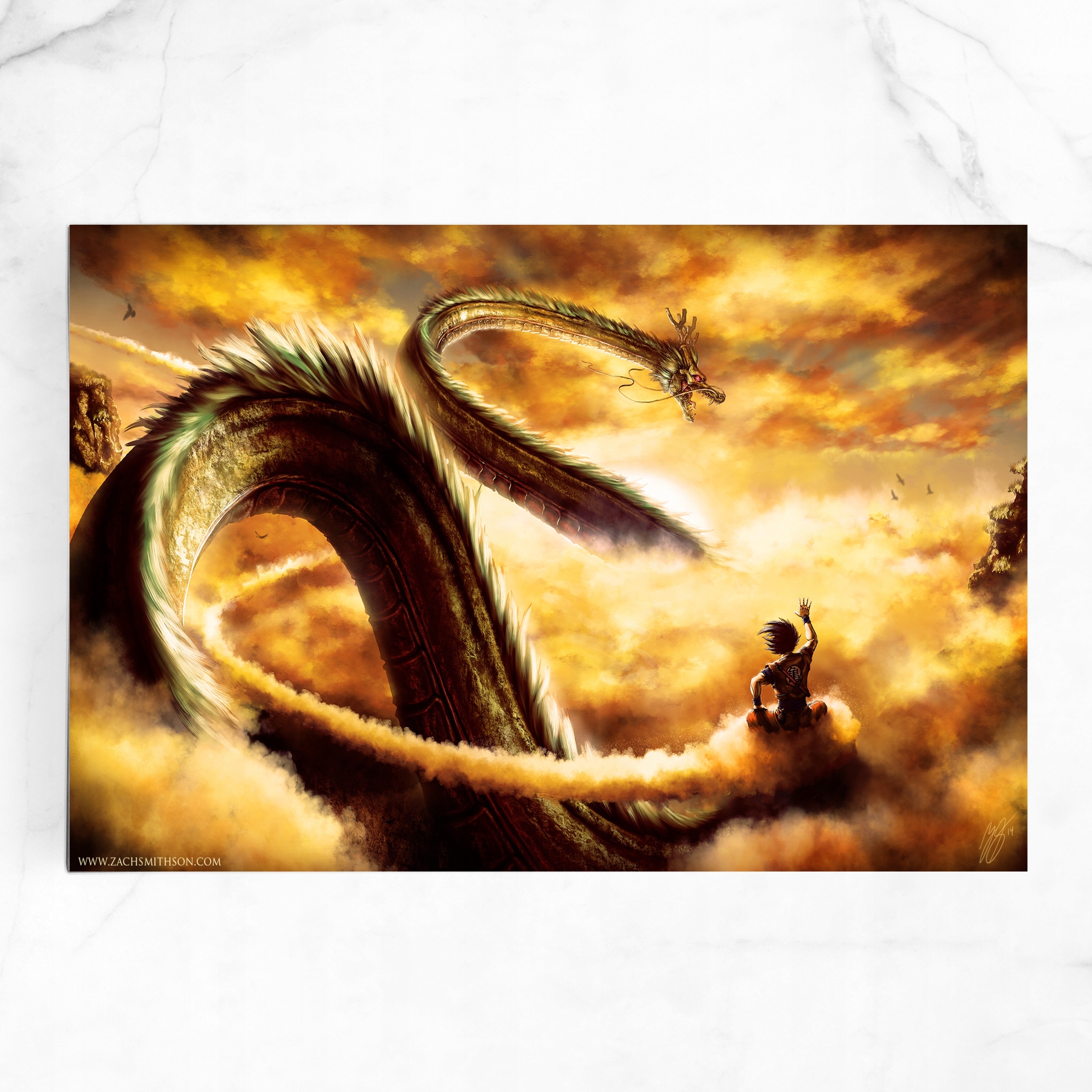 Obraz Na Płótnie Na Ścianę Anime Dragon Ball 80x120 cm