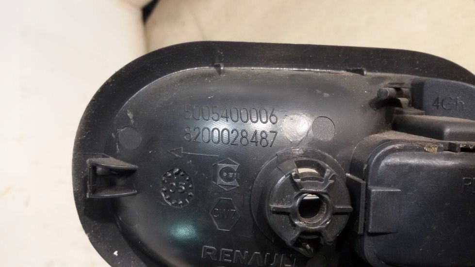 lock door handle left front RENAULT MEGANE II 4 PIN 027776 8200028487