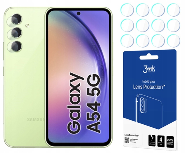 

3MK Szkło Obiektyw Lens do Samsung Galaxy A54 5G