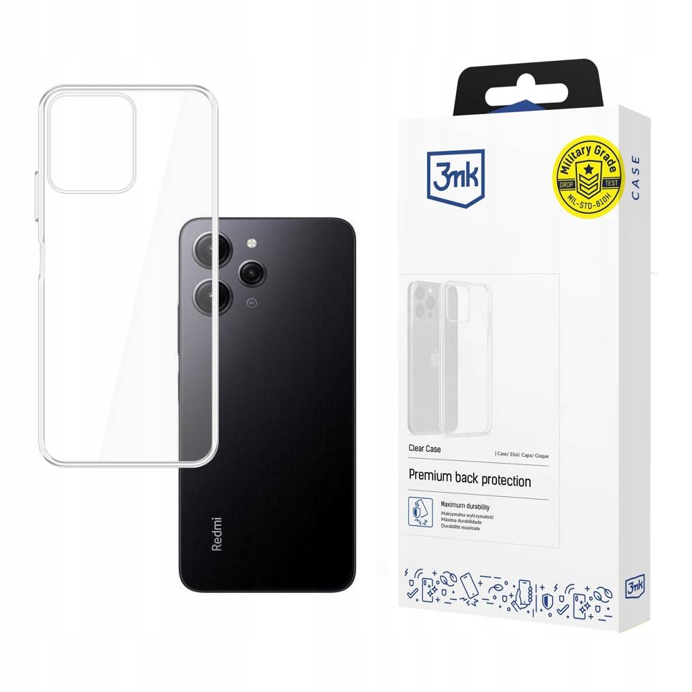 Xiaomi Redmi 12 3mk Clear Case