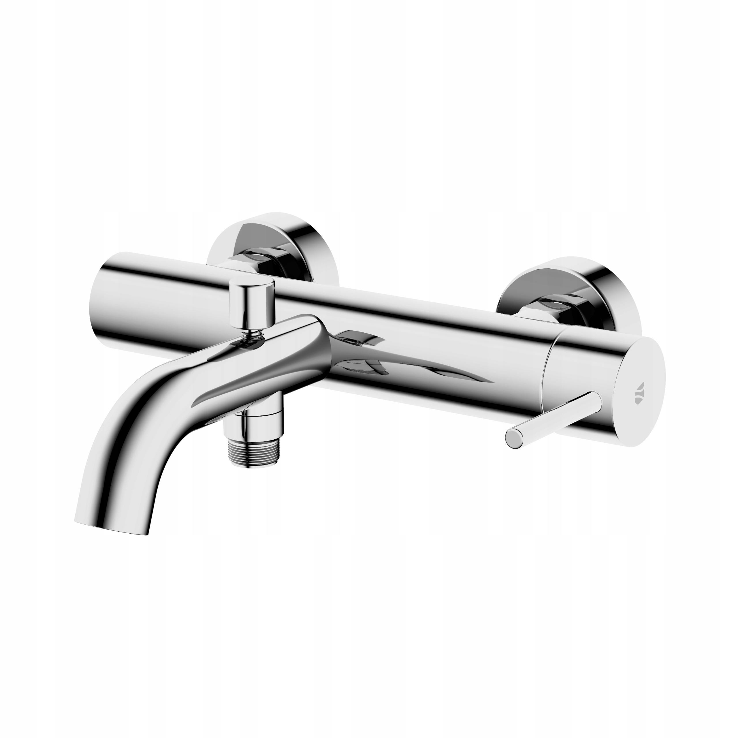 Bateria wannowa bateria natynkowa Vireo chrom CloudFlow stal nierdzewna