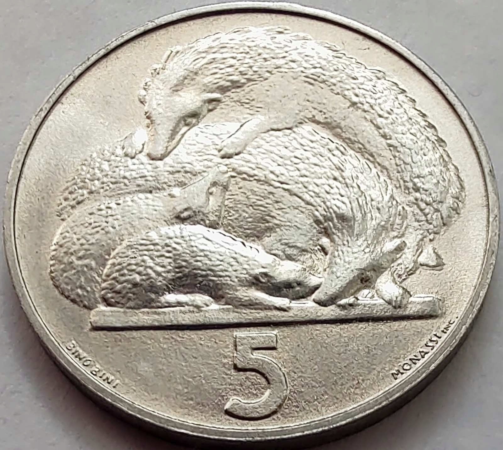1040 - San Marino 5 lirów, 1975