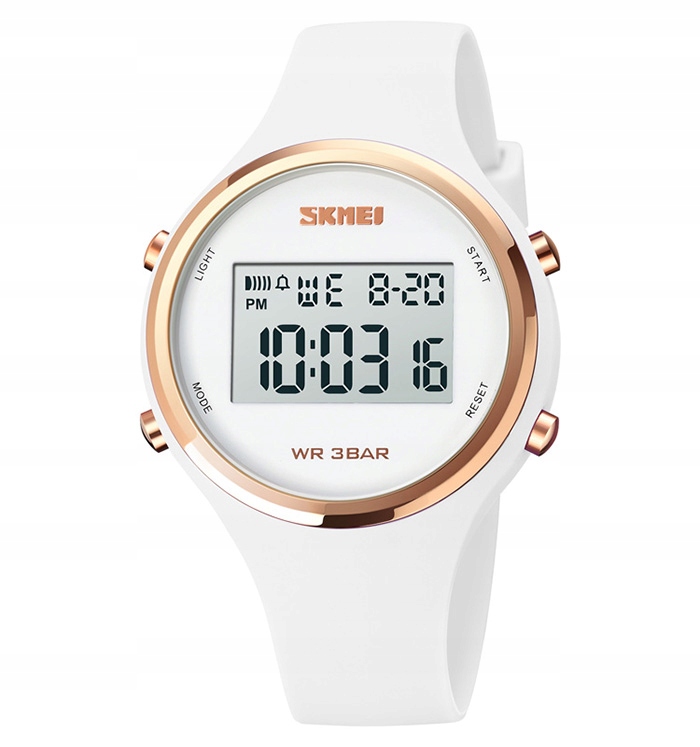 

Skmei Zegarek damski elektroniczny alarm stoper