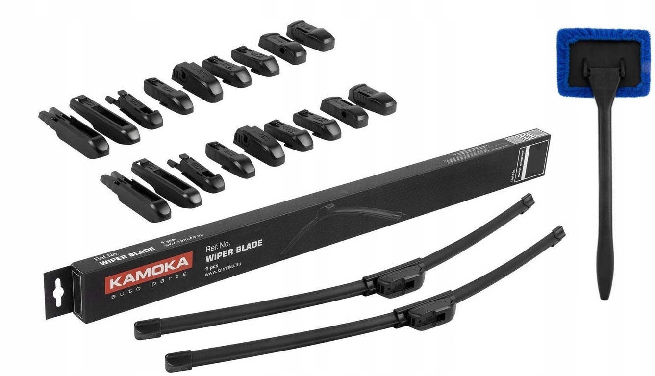 2X Wycieraczki Kamoka Płaskie Opel Astra J K Hb Sedan Kombi Myjka Do Szyb