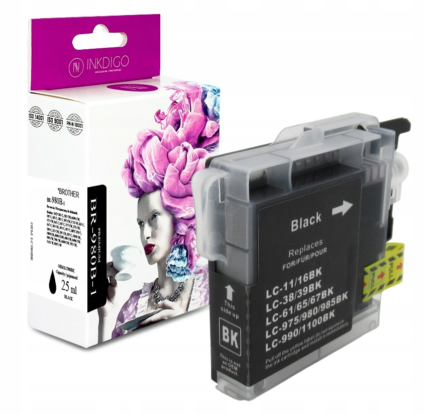 

Tusz zamienny LC980 do Brother DCP-145C 163C 165C