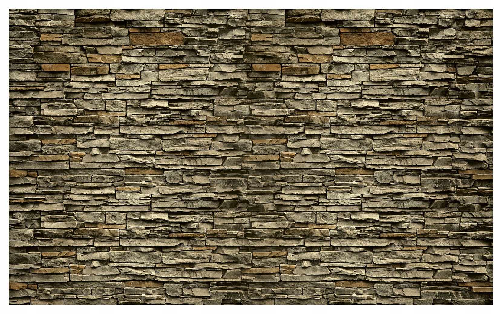 Tapeta Kamenná zeď loft přírodní kámen rustikální šedá 200x140 lepidlo