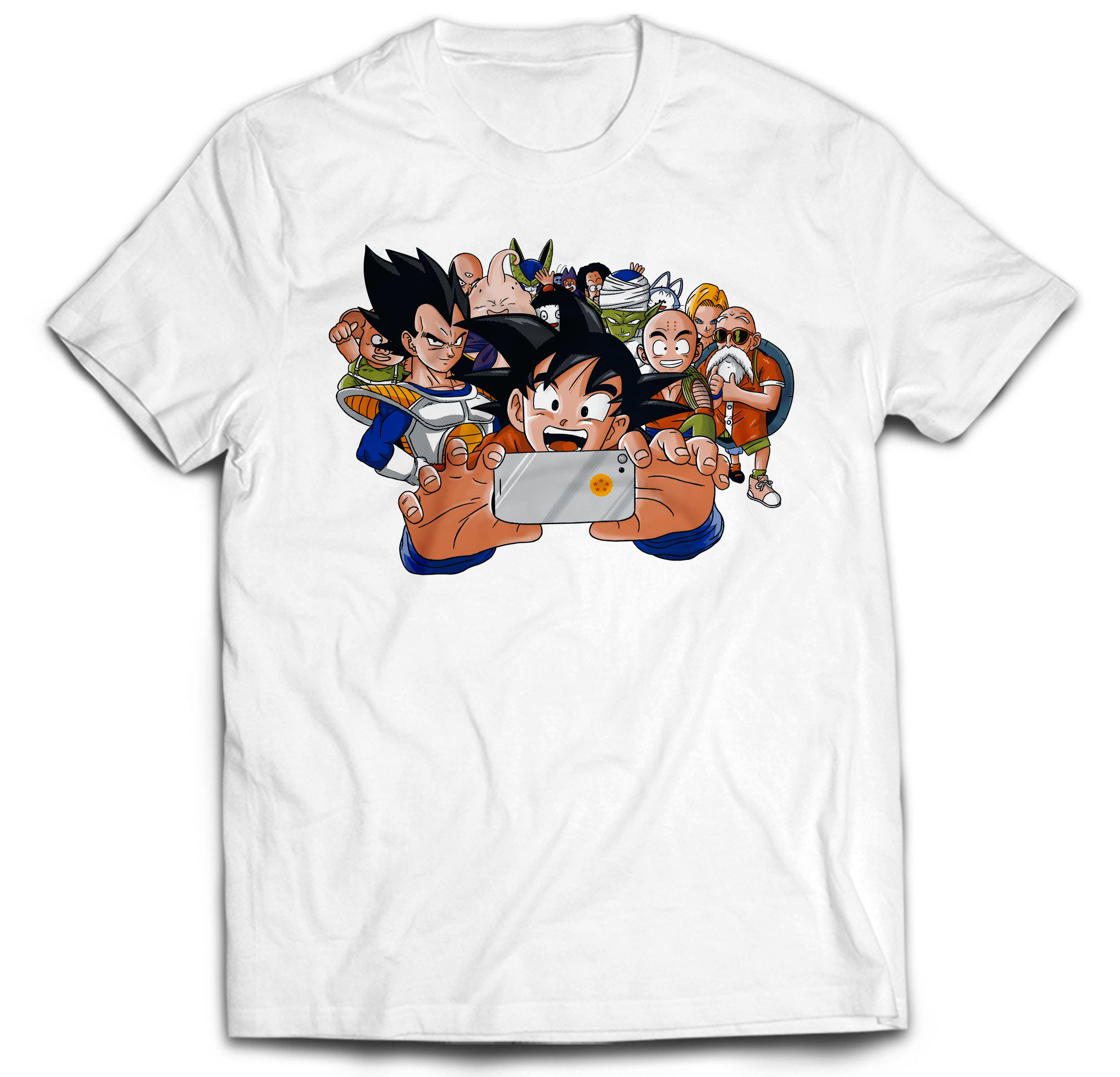 

Manga Dragon Ball Goku Vegeta Pafu Selfie XXL