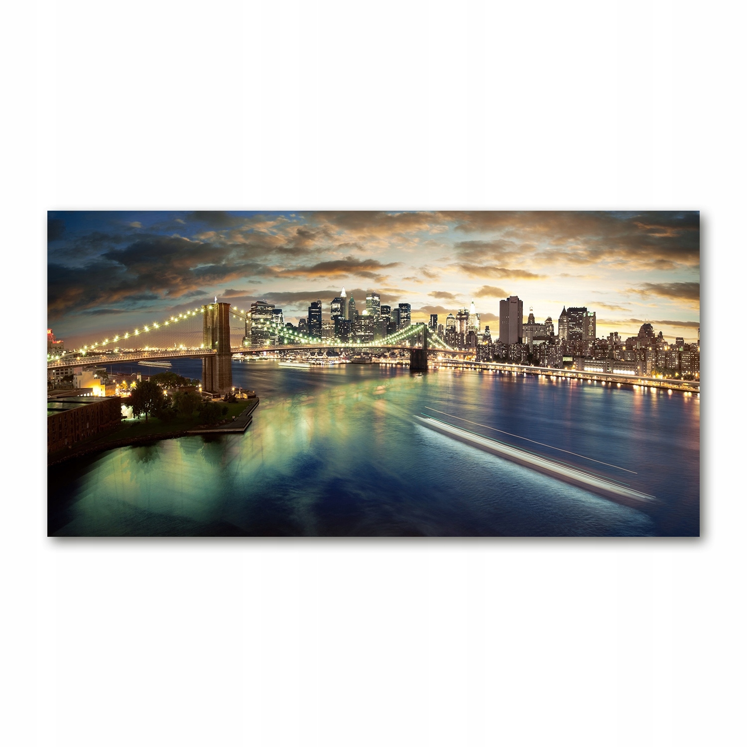 

Foto-obraz akrylowy Manhattan Nowy Jork 140x70 cm