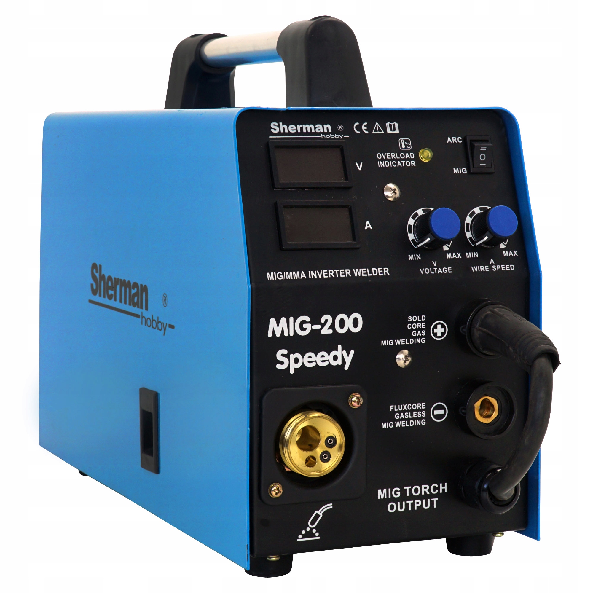 Sherman MIG 200 Speedy MIGOMAT SPAWARKA zestaw Model MIG 200 SPEEDY