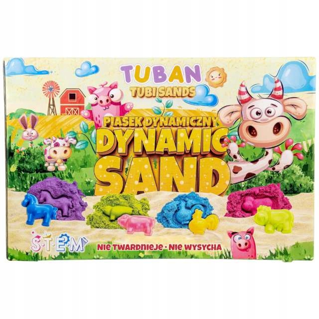 

Piasek magiczny Dynamiczny 4 Foremki 800g