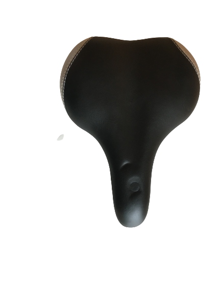 Siodło rowerowe czarno szare, 30937