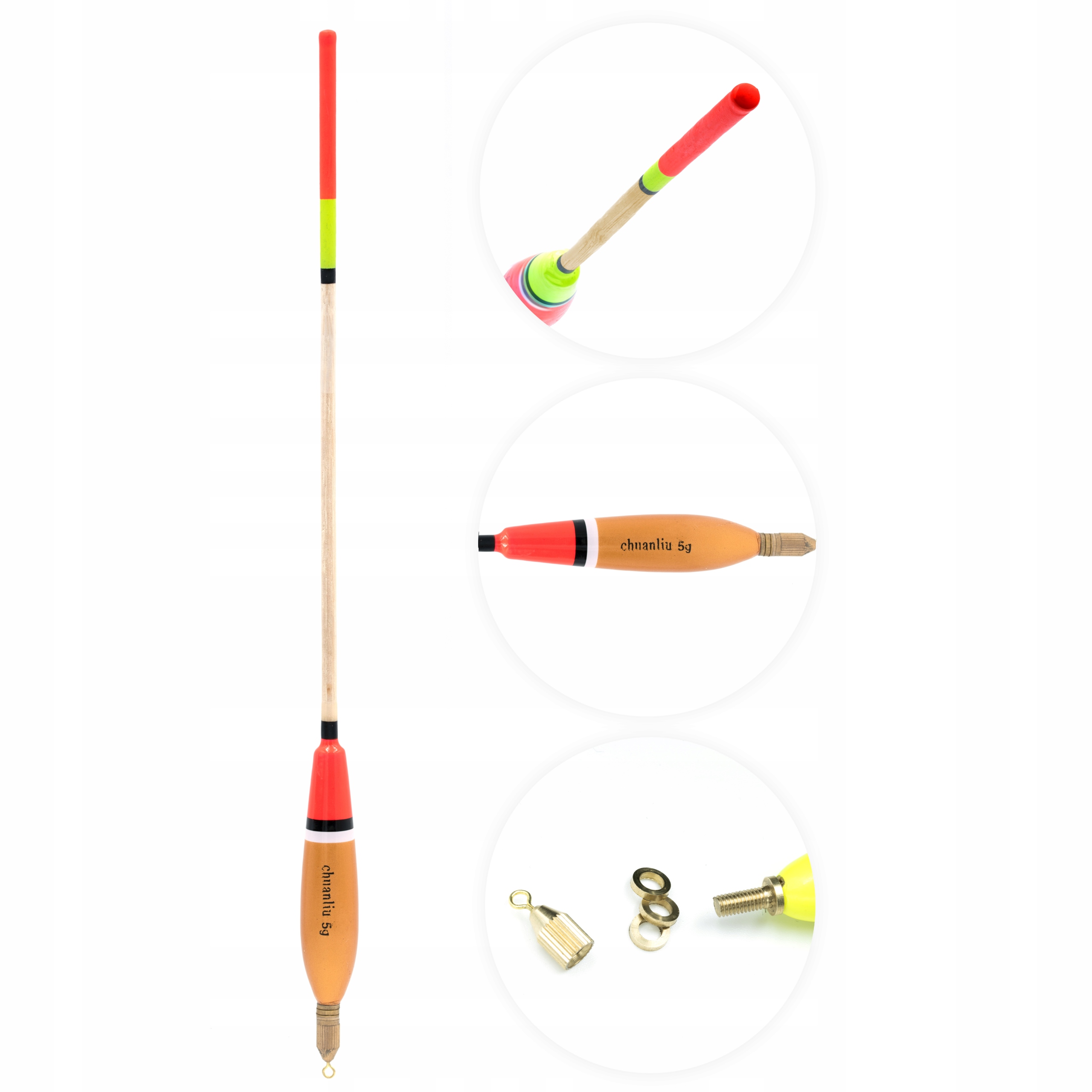 SPŁAWIK PRZELOTOWY WAGGLER BALSA 5G ZŁOTY