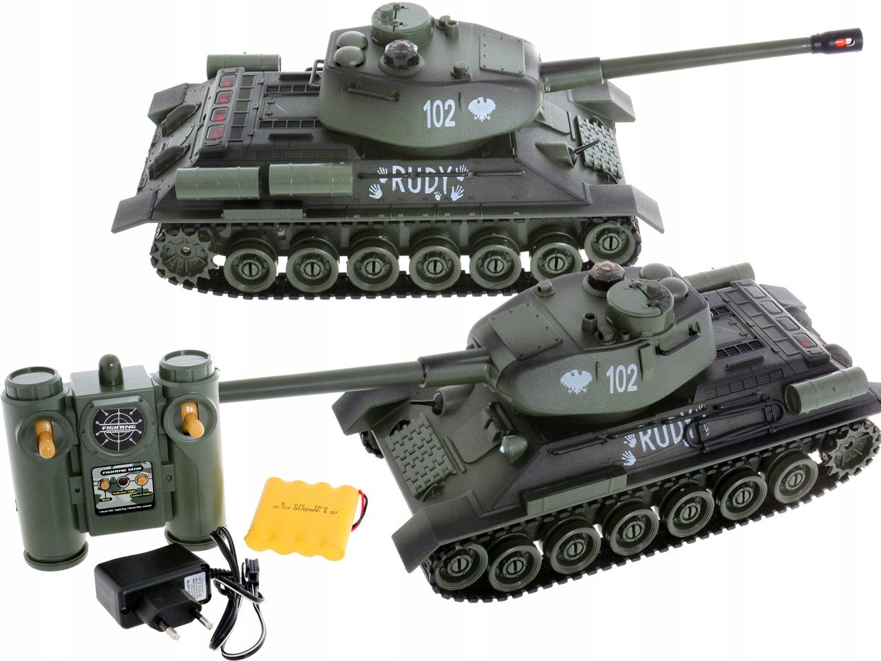 

Czołg Rudy 102 Zdalnie Sterowany T34 bitwa Czołgów