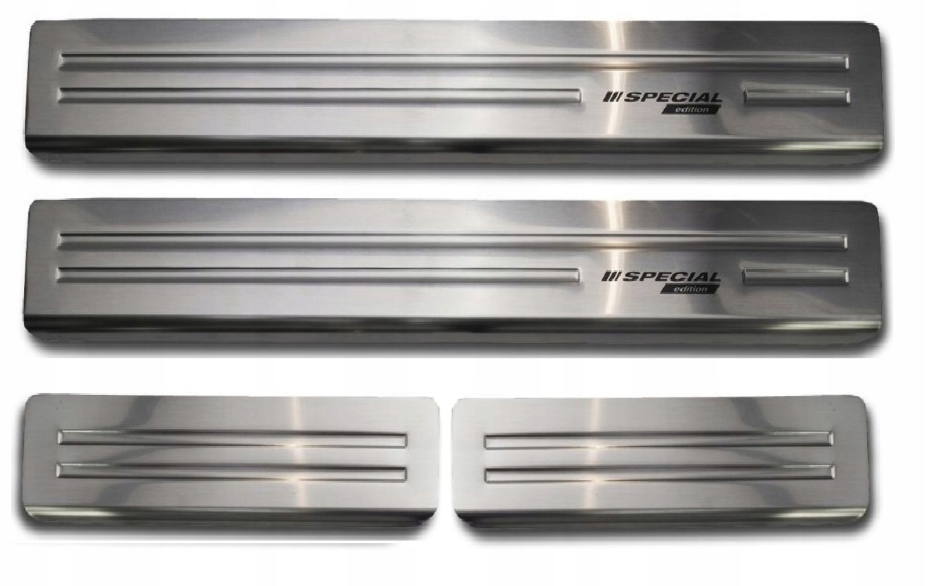 VOLKSWAGEN VW TOURAN III NAKŁADKI PROGOWE LISTWY NA PROGI STALOWE