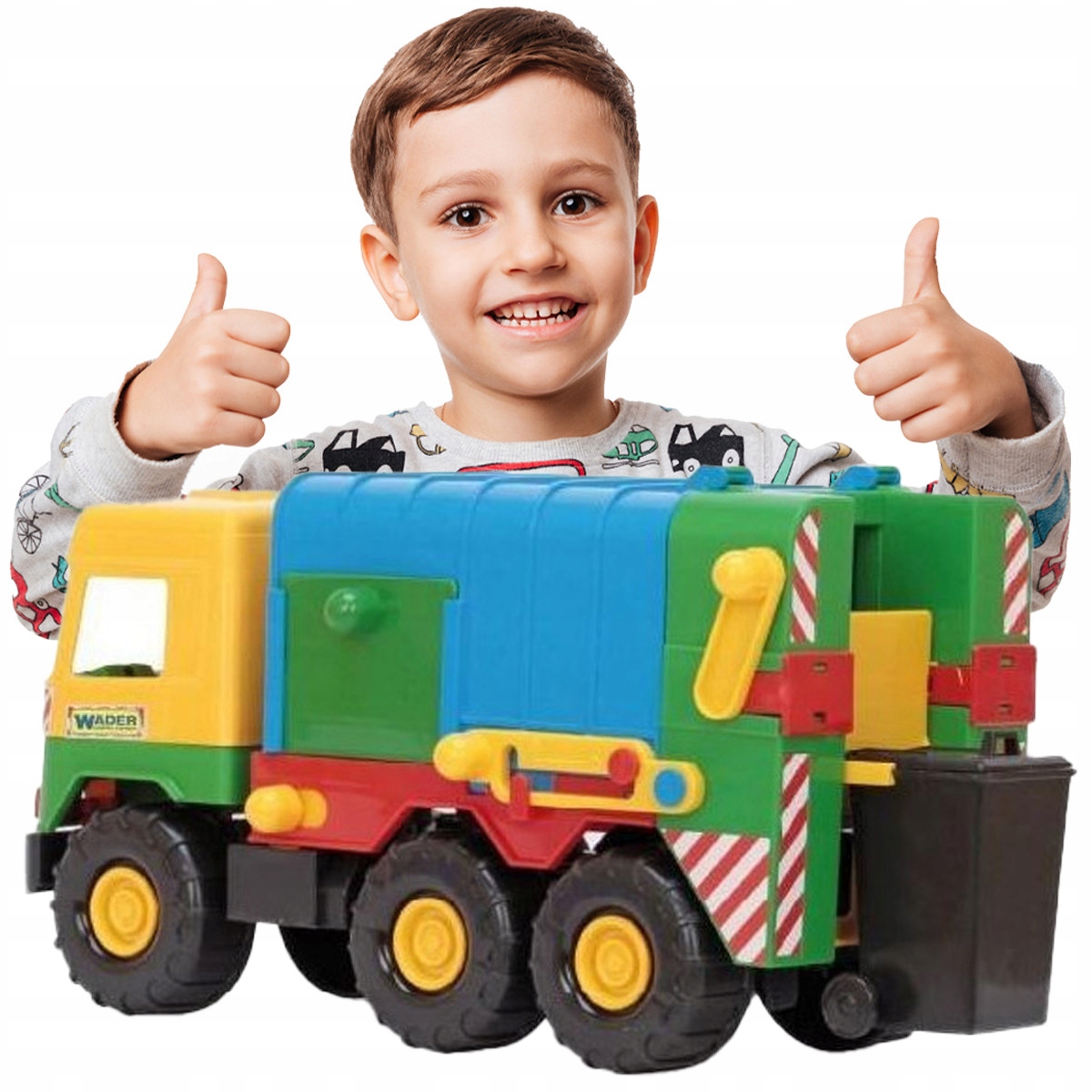 ZABAWKA POJAZD ŚMIECIARKA IDEALNA DLA NAJMŁODSZYCH