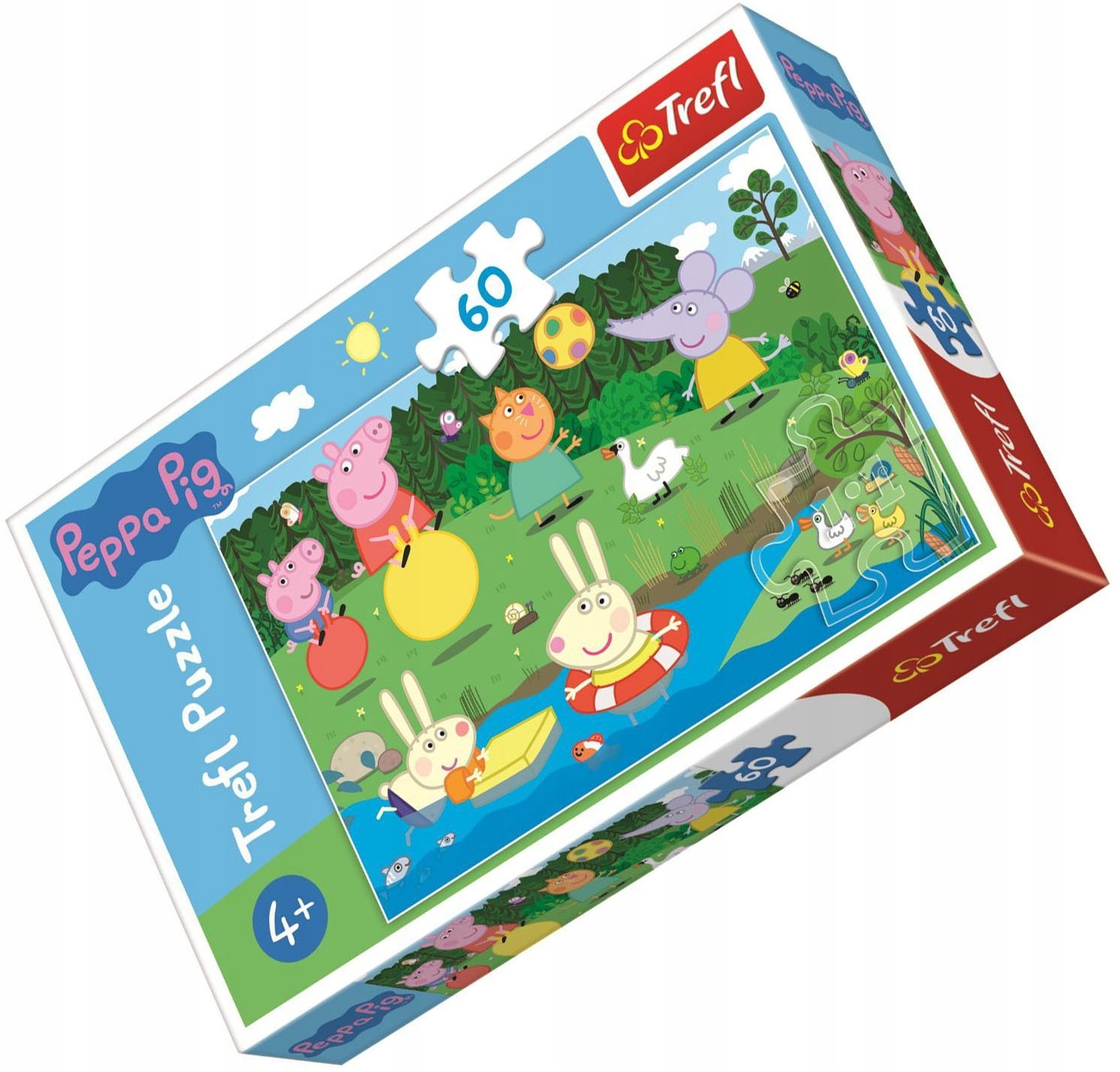 PUZZLE 60 WAKACYJNA ZABAWA PEPPA PIG 17326