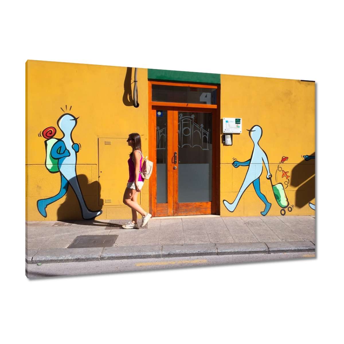 Obrazy 120x80 Graffiti Pouliční umění