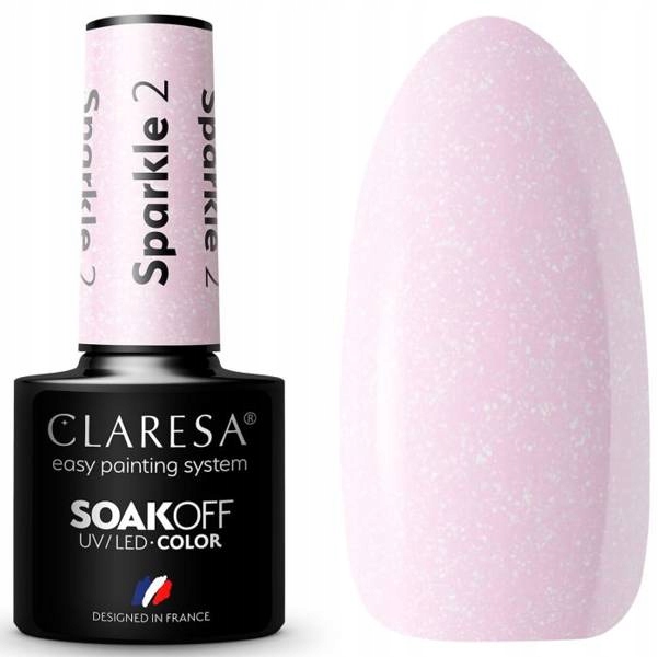 

Claresa Lakier Hybrydowy Sparkle 2