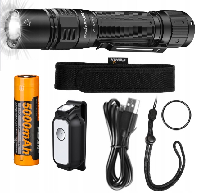 Set Led svítilen Fenix PD36R Pro a E-lite
