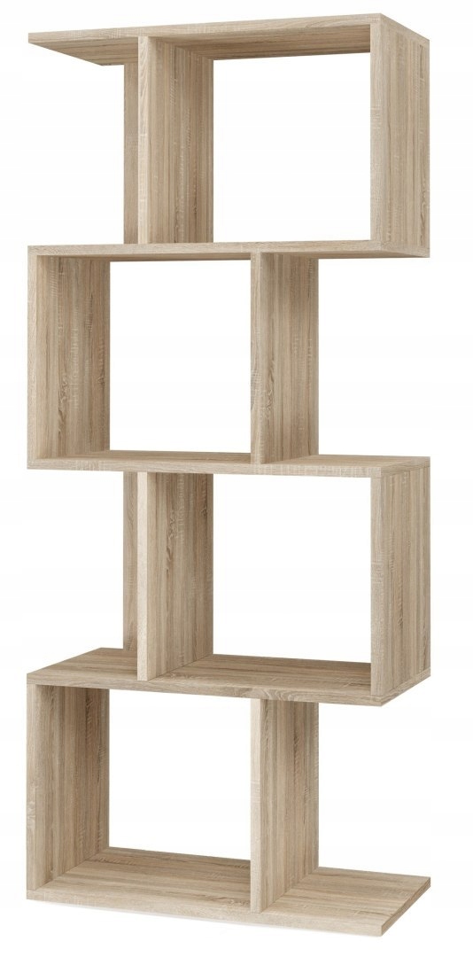 REGAŁ OTWARTY STOJĄCY PÓŁKA FIESTA 4P DĄB SONOMA