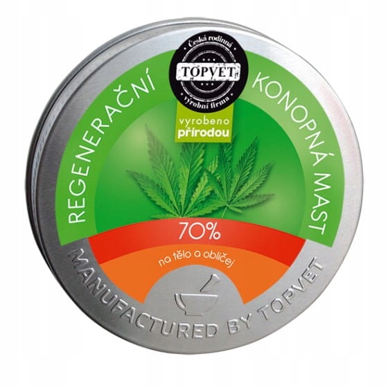 

Maść Z Konopi 70% Regeneracja Premium Czechy