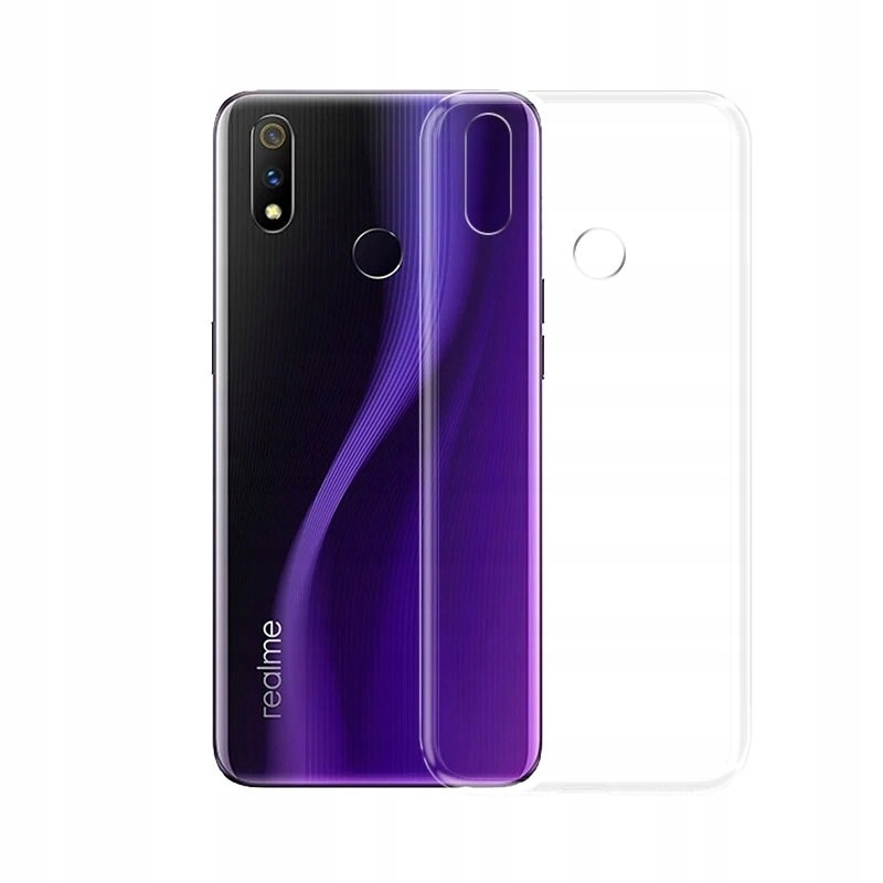 

Pokrowiec etui na Realme 3 Pro przezroczysty