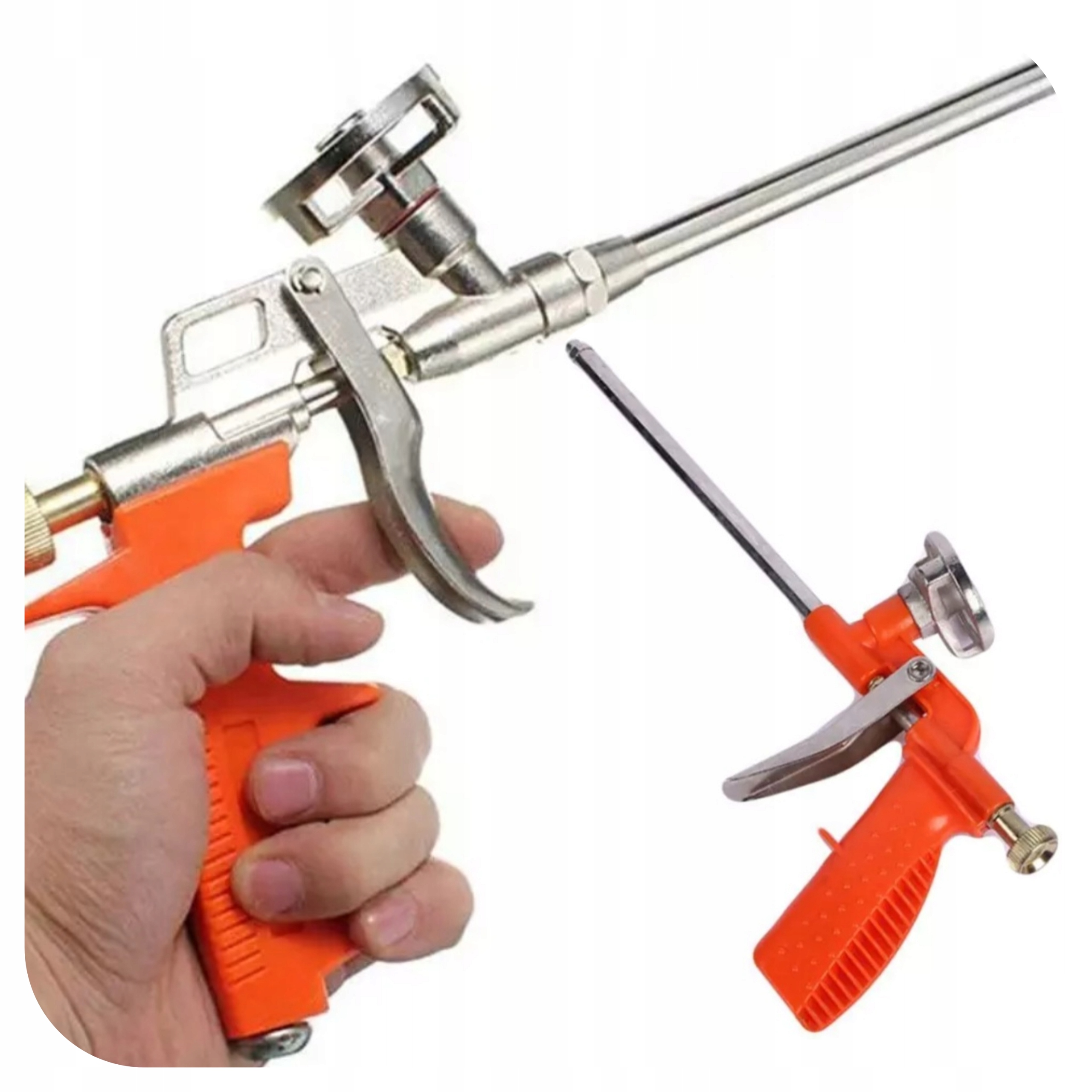 

Pistolet Do Pianki Montażowej Regulacja Metalowy