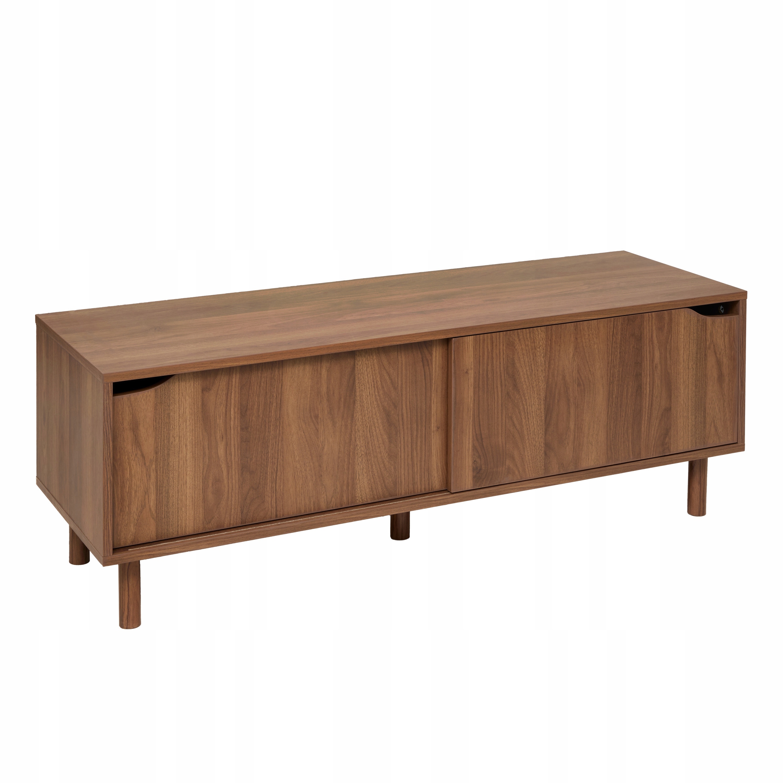 Skrinka Pod Televízor Mdf Tmavé Drevo 120X40X42 CM Max 50 Kg
