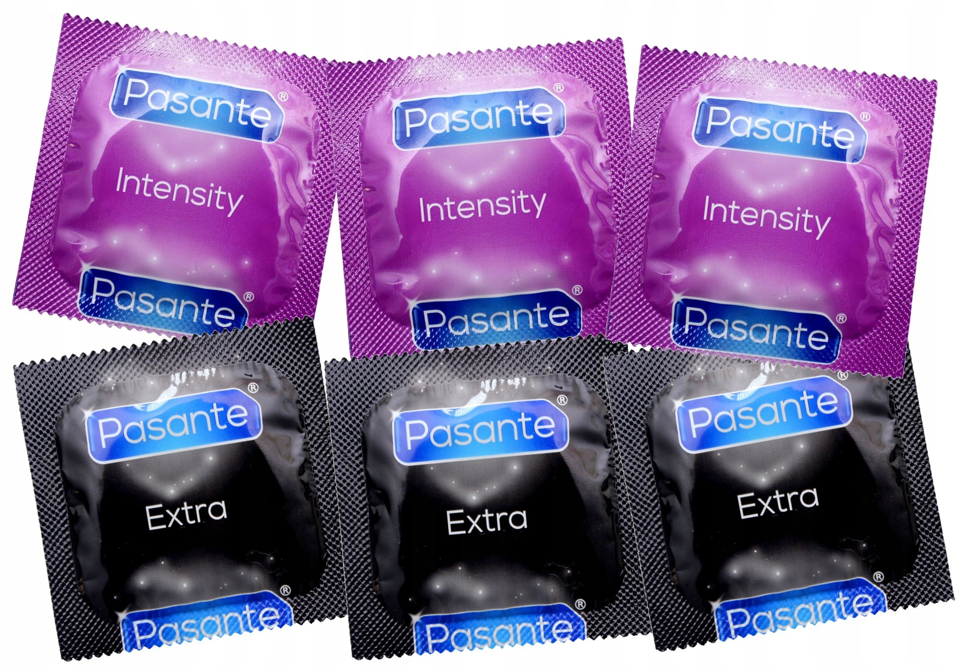 

Prezerwatywy Pasante Extra Safe Ribs Dots 50 szt