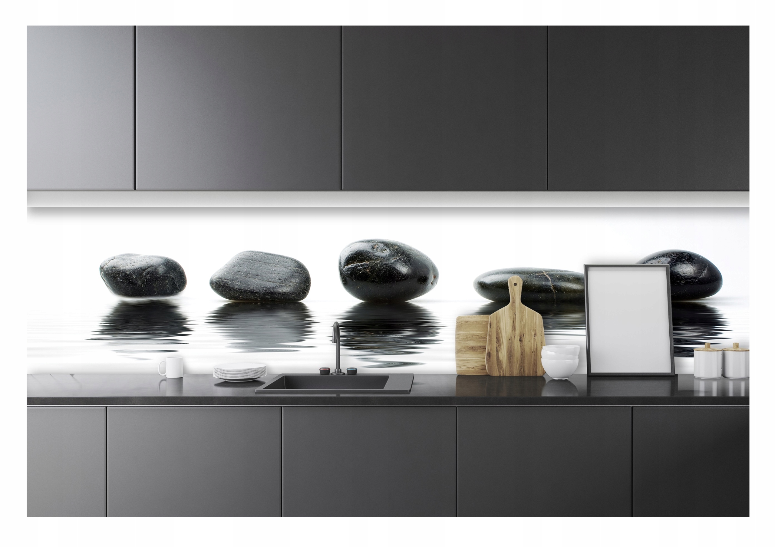 Kuchyňská fototapeta Laminované kameny Spa 250x60