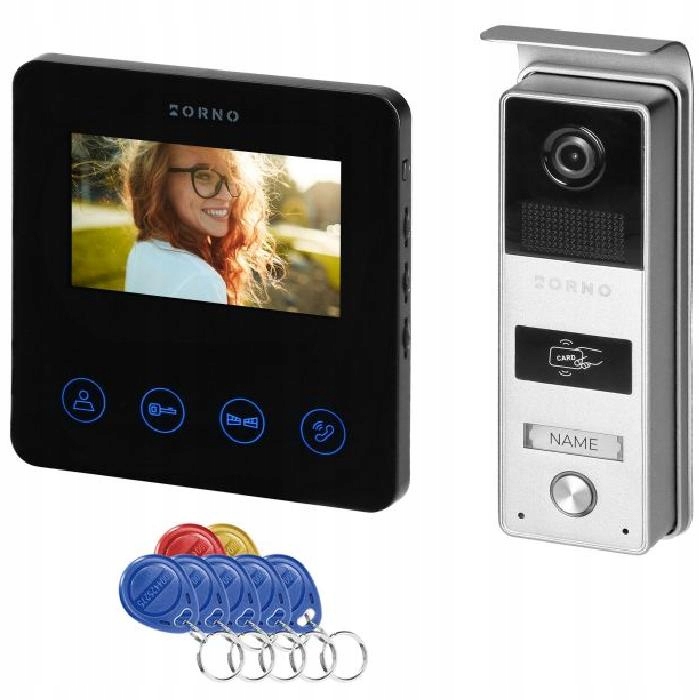 Videodomofonový set Pacto, pastilky OR-VID-MB-1083/B