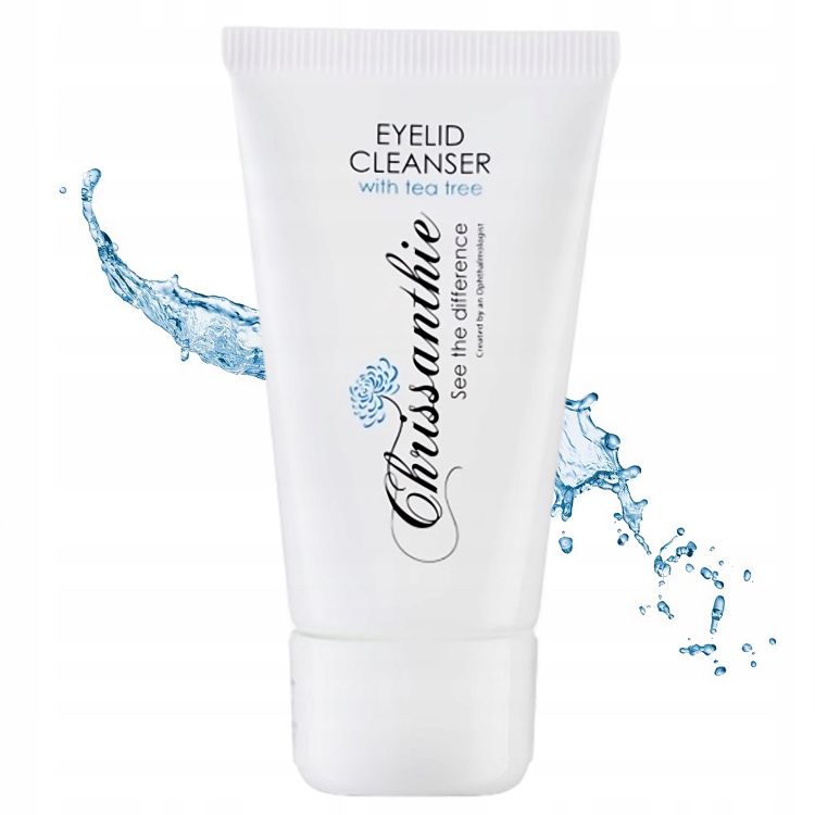 Szampon Do Rzęs 30ml Koncentrat Eyelid Cleaner Chrissanthie