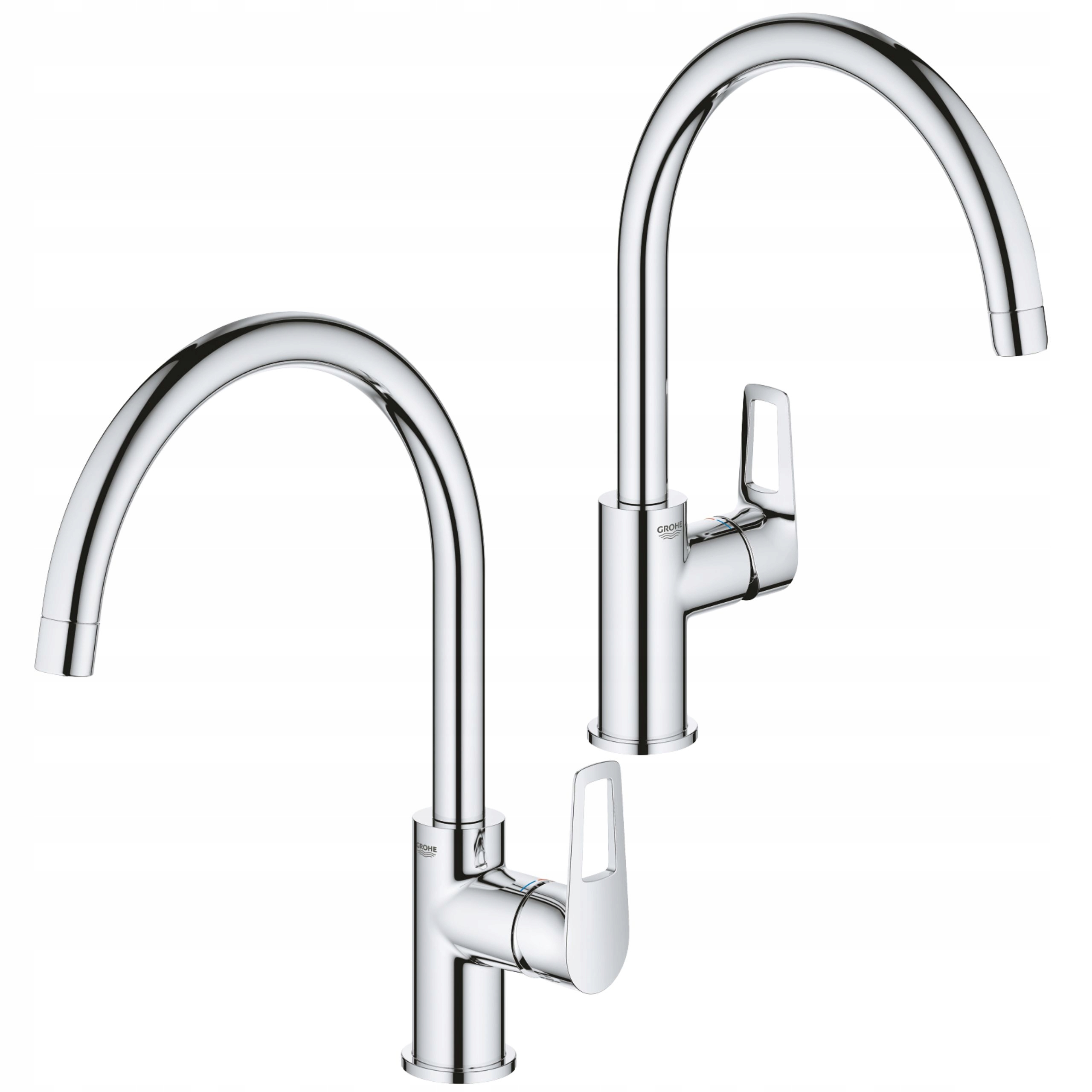 Kuchynská Batéria Grohe stojaca do umývadla Kran vysoká do umývadla chróm