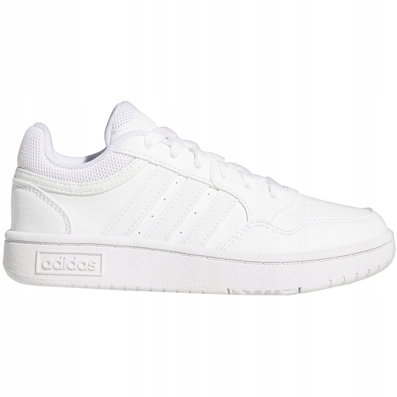 pro mládež boty Adidas Hoops bílé GW0433